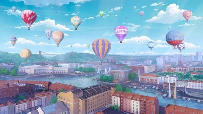 氢气球城市