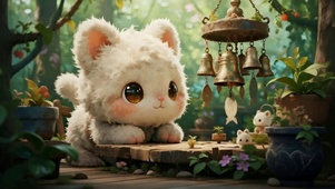 解忧风铃-木系风格护眼