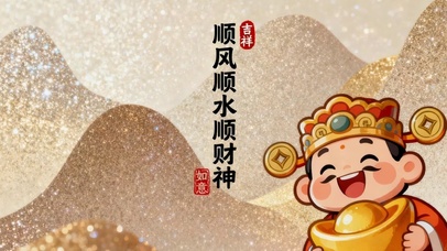 顺风顺水顺财神