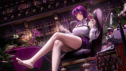 卡芙卡（裸腿）-画师：玲殿下づ