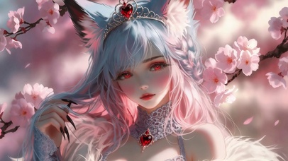 狐系美女壁纸