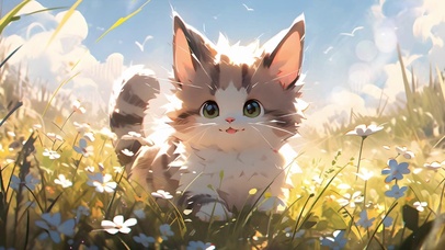 你的小可爱正向你走来