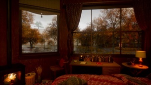 秋雨房间