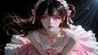 二次元萝莉女孩