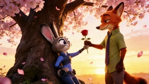 浪漫的朱迪与尼克