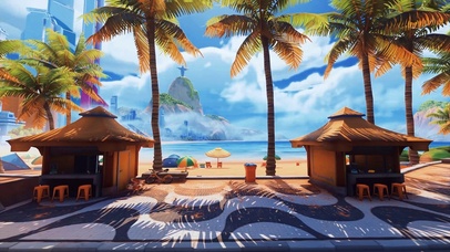 治愈沙滩海浪