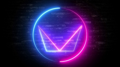 多边形霓虹灯-2(双端)