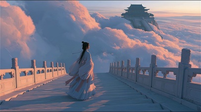 古风宫殿美女
