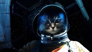 宇宙探险 宇航猫