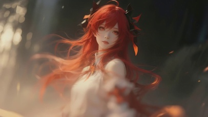 可爱女孩