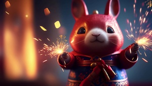 新年兔贝贝