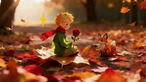 秋天树下小王子