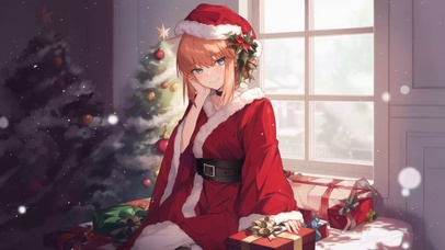 圣诞少女