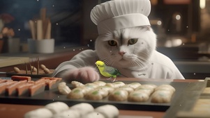 哭泣的猫咪