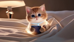 可爱的猫猫