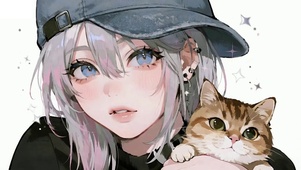 小猫的盖帽主人