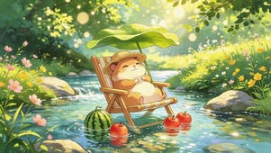 小仓鼠的夏日清凉计划