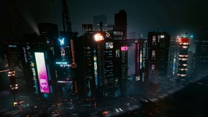 赛博朋克2077都市夜景