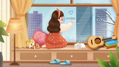 温馨冬日