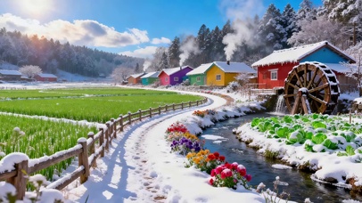 唯美雪景
