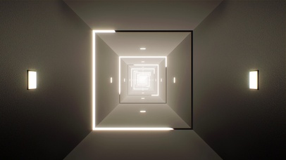 正方隧道-光(双端)