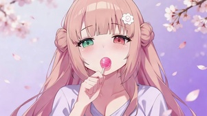 异瞳糖樱少女