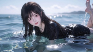 水中美女