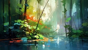 小清新竹林