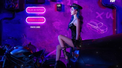 高清赛博朋克风