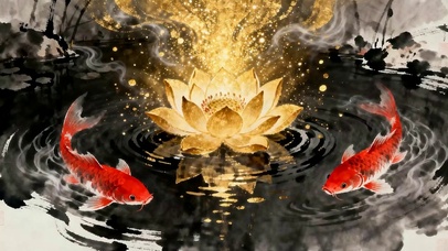 莲花鱼群