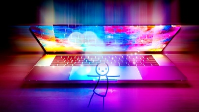 可爱的桌面电脑