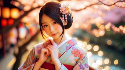 樱花美女4K