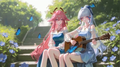 春日少女吉他少女