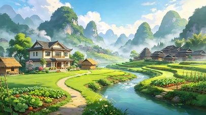 夏日乡村