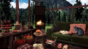 阳光山林小屋