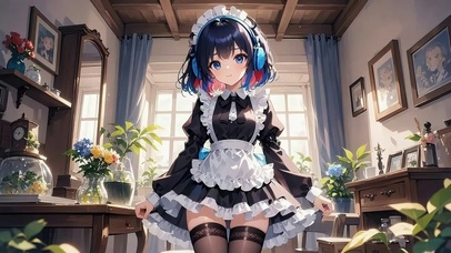 二次元少女（4K动态静音）