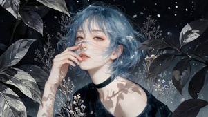治愈可爱女孩