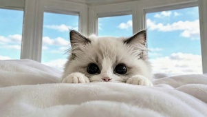 软萌治愈布偶小猫