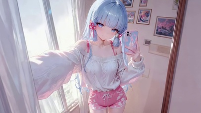 小清新可爱女孩