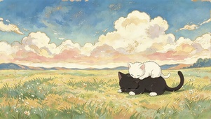 惬意时光猫猫
