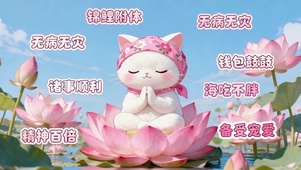 佛系打工祈祷喵