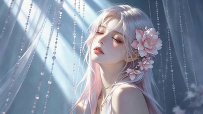 垂帘女孩