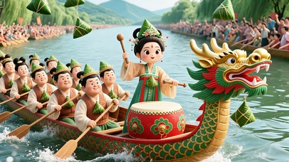 赛龙舟