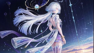 梦幻星空莫宁