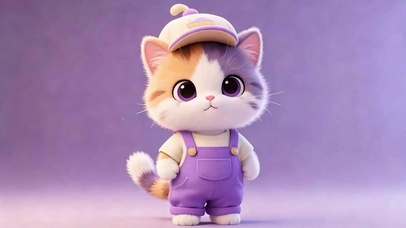 戴帽子猫咪