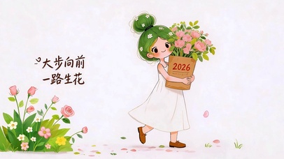 大步向前 一路生花