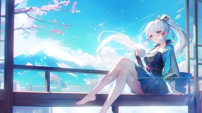 窗边少女神里绫华