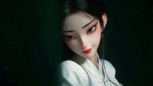 治愈可爱女孩