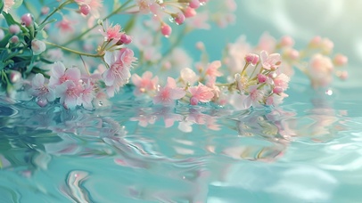 花与流水