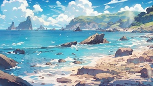 碧海蓝天